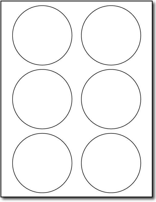 6up 3 1 3 In 2022 Avery Round Labels Printable Label Templates 