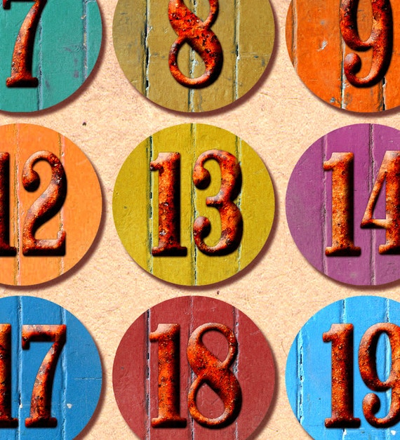 Number Labels 1 30 Printable Label Printable