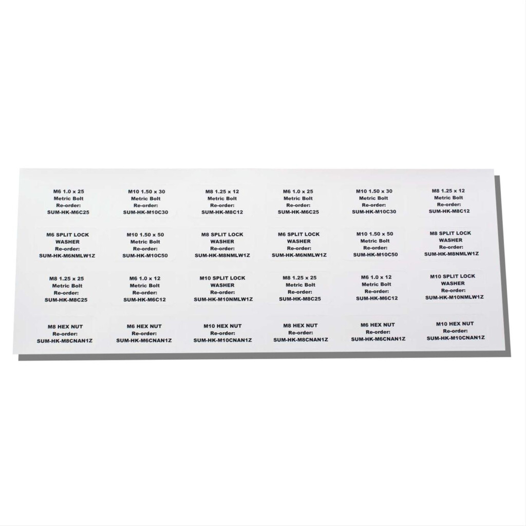 Bolt Bin Labels Download New Images Bolt