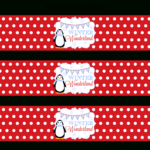 Christmas Water Bottle Labels Free Printable Free Printable
