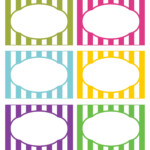 Food Name Tags Template Free Printable Templates