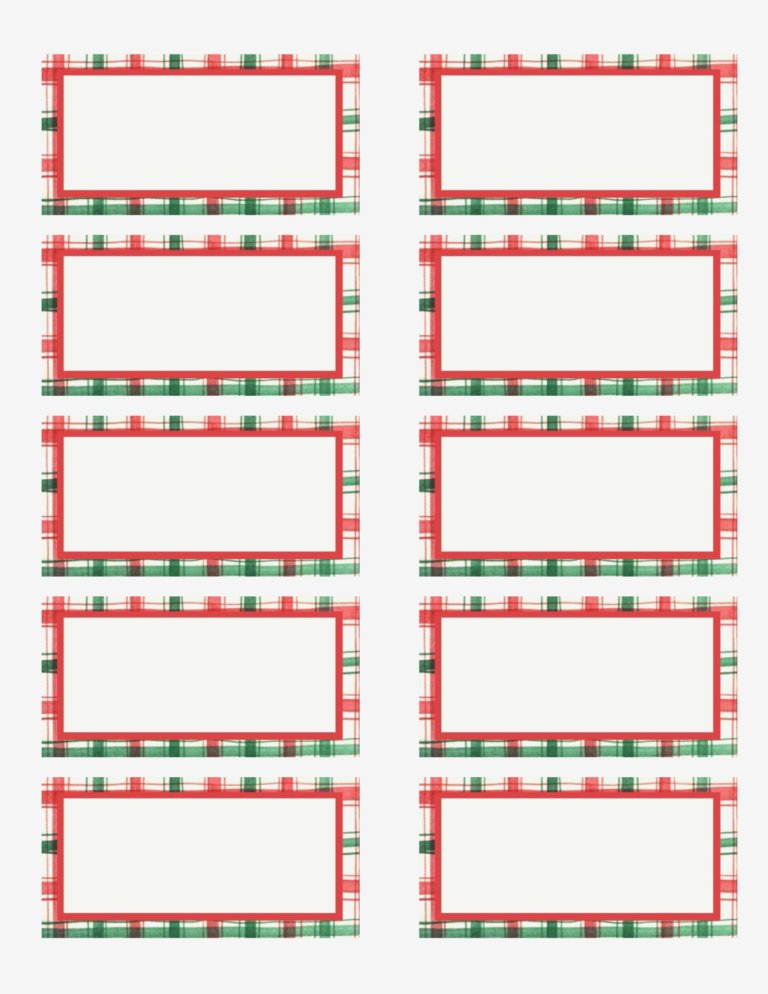 Free Printable Christmas Label Template FREE PRINTABLE TEMPLATES Free Printable Christmas Label Template FREE PRINTABLE TEMPLATES