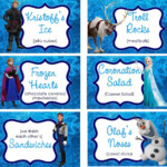 Free Printable Disney Frozen Labels Printable Templates
