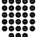 Free Printable Kitchen Spice Labels The Graffical Muse Inspirational