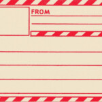 Free Printable Shipping Label Template Free Printable
