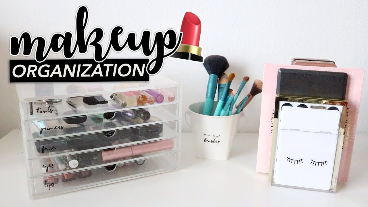 How I Organize Makeup Free Printable Makeup Labels YouTube How I Organize Makeup Free Printable Makeup Labels YouTube