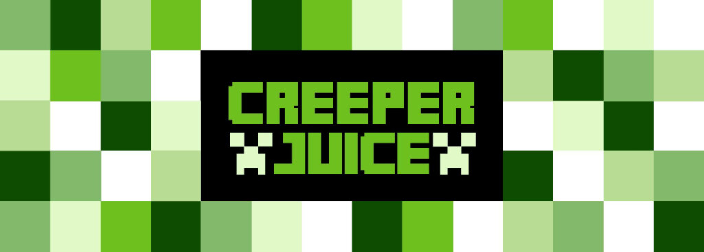 JPEG Of Creeper Juice Printout Minecraft Birthday Party Minecraft 