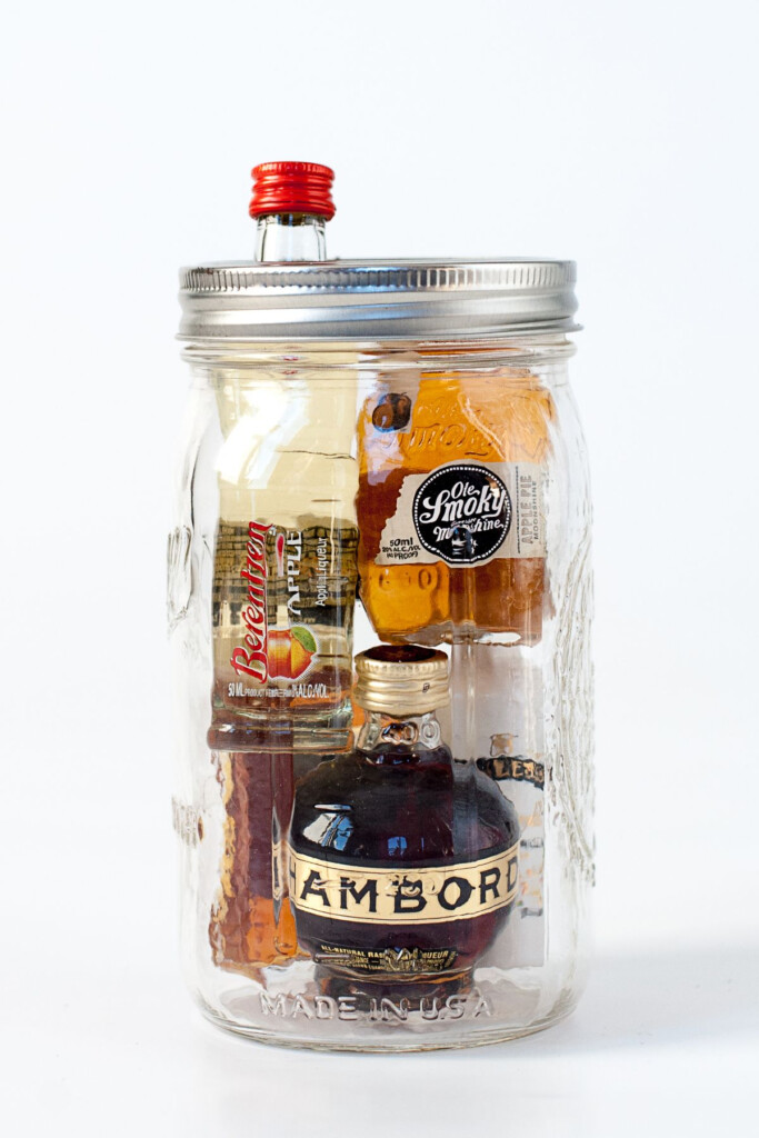 Mini Bar In A Jar Available To Ship In Ohio Great Father s Day Gift 