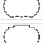 Multiple Frames Clipart Various Colors Digital 6 Tags 12 Digital Labels