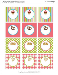 Printable Bake Sale Labels Label Printable Printable Bake Sale Labels Label Printable