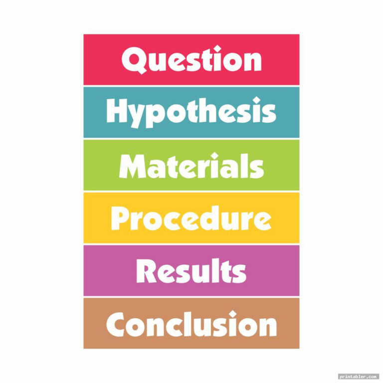 Science Fair Labels Templates Printable Gridgit Label Printable