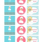 Spa Party Gift Bag Free Printable Bottle Labels spaparty printables